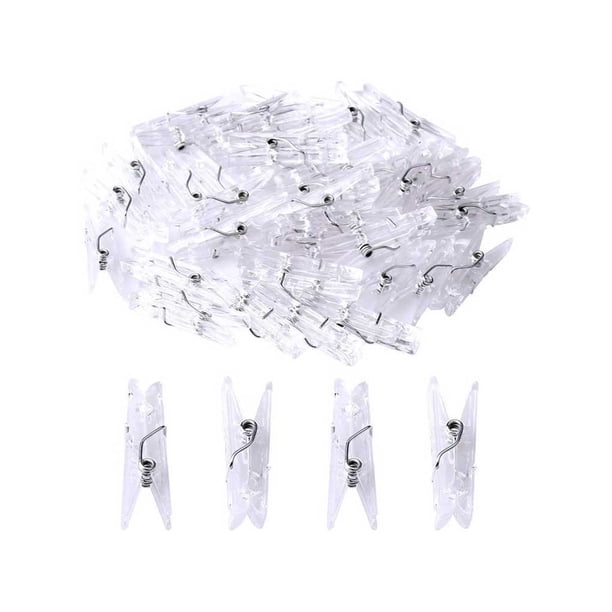 Clips colgantes Naiovety 100 piezas Blanco