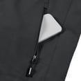 thumbnail image 7 of Cavosen Men's Jacket Lightweight Windproof Sleeveless Stand Collar Outerwear Vest Zipper Thermal Packable Coat Fall Breathable Travel Tops with Pocket, 7 of 7