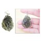 thumbnail image 5 of Collar con Colgante de , Piedra de Irregular Aerolites, Collar con Colgante de Cristal , Elegante para Mujeres Y Fernando cristal de moldavita, 5 of 8