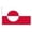 B, variant on Greenland Garden Flag, Greenland Flag, Flag of Greenland, 12x18 Inch Double-sided Decor for House Yard Indoor Outdoor Use