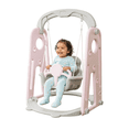 thumbnail image 1 of PLAYOUT KIDS | Columpio Infantil para Bebé Diseño Ergonómico con Barra de Seguridad Color Rosa 1.08m, 1 of 4