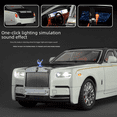 thumbnail image 2 of Simulación 1: 18 Colección y distribución de adornos de modelos de metal de automóviles de lujo de aleación Phantom de Rolls, 2 of 5