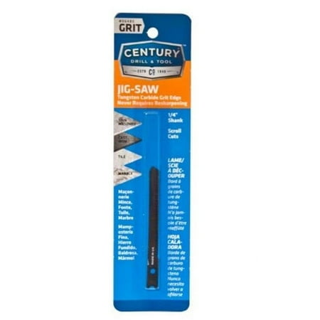 UPC: 0081838064808 | Century Drill & Tool 6480 Jig-Saw Carbide Grit Scroll Cut