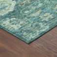 thumbnail image 3 of Addison Rugs Chantille Indoor/Outdoor Traditional Turquoise Machine Washable Rectangle Rug, 9' x 12', 3 of 8