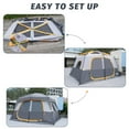 thumbnail image 4 of Camping Tent 8 Person, Waterproof Windproof Tent with Rainfly Easy Set up-Portable Dome Tents for Camping, 4 of 7