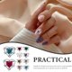 thumbnail image 4 of BESTYASH 10Ud Accesorios De Manicura Con Adornos Y, 4 of 4