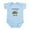 Sky Blue, variant on CafePress - Noah Guy Infant Bodysuit - Baby Light Bodysuit, Size Newborn - 24 Months