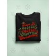 thumbnail image 3 of Rootin' Tootin' Merry Christmas Men's Sweatshirt, 3 of 4