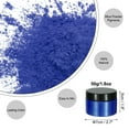 thumbnail image 2 of Uxcell Poudre de Mica 50g/1.8oz pour Résine Époxy Kit Résine de Coulée, Bleu Saphir, 2 of 6