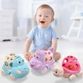 thumbnail image 6 of Baby Toy Cars for Babies, Car Toys for Baby Girls Gifts, Toy Car for Infant Toddler Girl, Push and Go Trucks Rattles Soft Rattle Car for Toddlers Infants Gift, 6 of 8