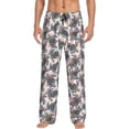 thumbnail image 2 of Lsque Turtle Print Men's Pajama Pants, Lounge Pant - Comfortable Home Wear,Elastic Waistband, Stylish Design-X-Large, 2 of 9