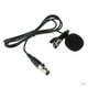 thumbnail image 1 of Micrófono de solapa de piezas, condensador omnidireccional Lapel Mic con sistema de clip simple, para grabar entrevistas, etc., 1 of 9