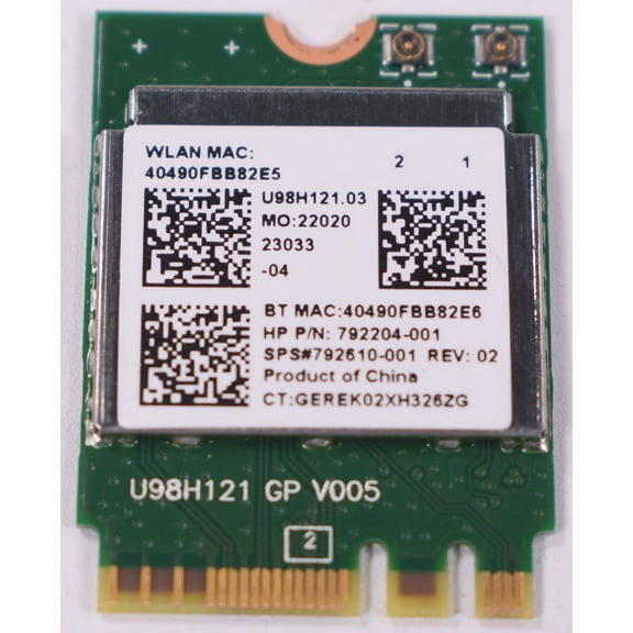792204-001 Hp Wireless Card 22-A113W 23-Q113W 23-Q114