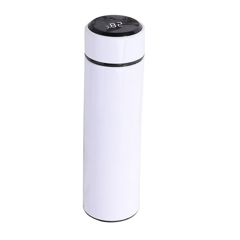 Cheers.US Insulated Water Bottle Coffee Tea Travel Mug Thermos Water Bottle  With Temperature Display Stays Hot or Cold Touch Display Temperature 304  Stainless Steel 