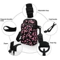 thumbnail image 5 of HELLHERO 4.33x1.97x7.09 Women Crossbody Bag, Unisex with Unique Gift Floral Ribbon Pattern Design, 5 of 7