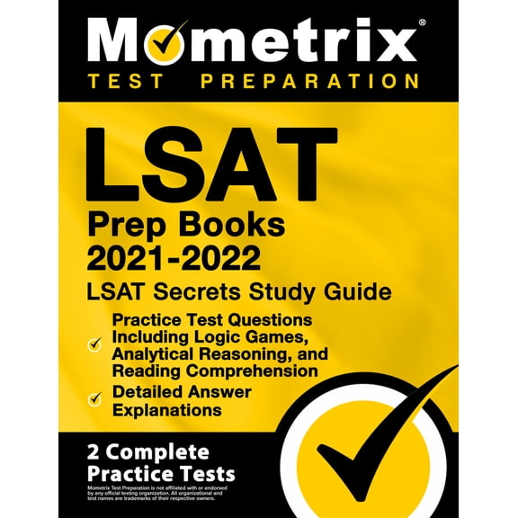 Pre-Owned LSAT Prep Books 2021-2022 - LSAT Secrets Study Guide, Practice Test Questions Including Logic Games, Analytical Reasoning, and Reading Comprehension, (Paperback) 1516714482 9781516714483