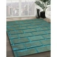 thumbnail image 2 of Ahgly Company Indoor Rectangle Patterned Deep-Sea Green Area Rugs, 2' x 3', 2 of 6