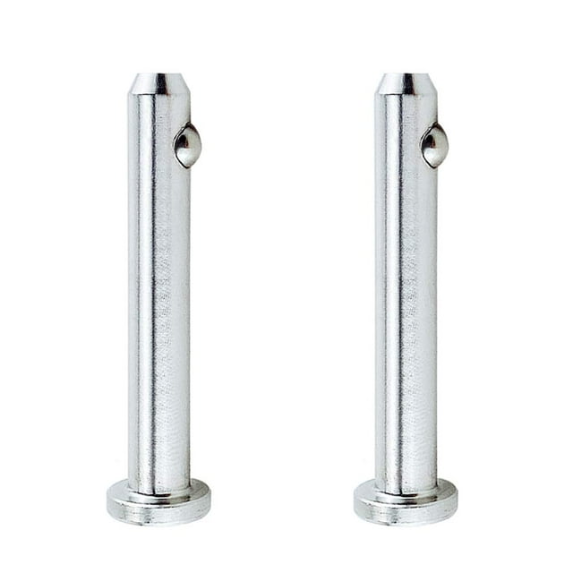 2 Pack Full 316 Ss Quick Release Pin, Diameter 3/16""(4.8Mm), Overall Length 1.45""(37Mm), Dowel Pin Flat W/Spring Loaded Ball, Cylindrical Pin Positioning Pins Retainer Farm Lawn Garden