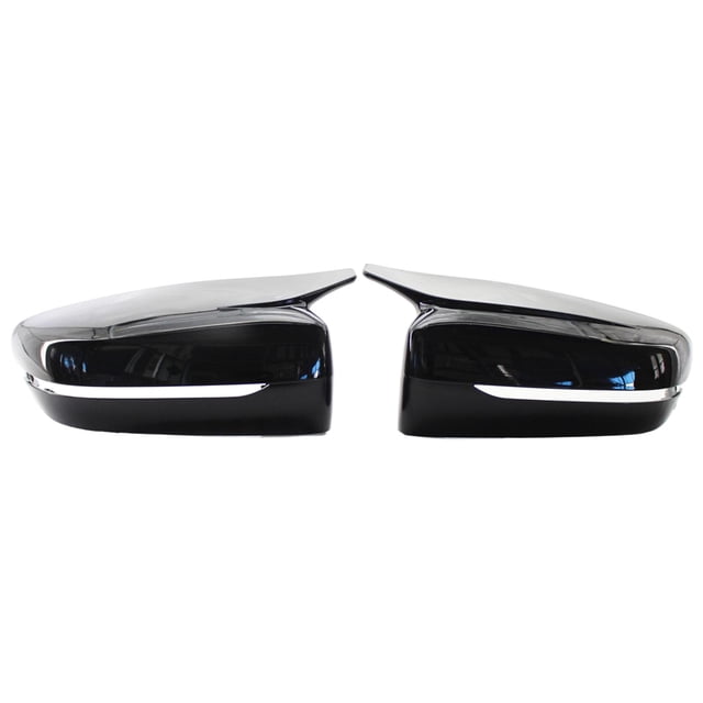 Tapas de repuesto para espejo retrovisor lateral M STYLE en negro brillante 51167422720 51167422719 para BMW G20 G30 G31 G38 G32 G11 G14 G16 2017-2020 Macarena Cubierta del espejo retrovisor