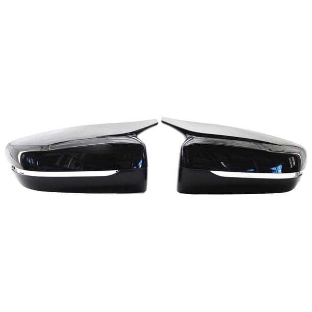 Tapas de repuesto para espejo retrovisor lateral M STYLE en negro brillante 51167422720 51167422719 para BMW G20 G30 G31 G38 G32 G11 G14 G16 2017-2020 Macarena Cubierta del espejo retrovisor