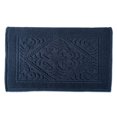 thumbnail image 1 of Alfombra de Baño DII Jacquard 51x79 cm Algodón Azul Marino, 1 of 6