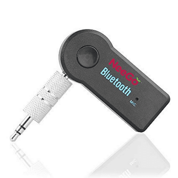 Wireless Car Bluetooth, System AUX Audio Music Receiver Adapter with Mic Kit 3.5mm