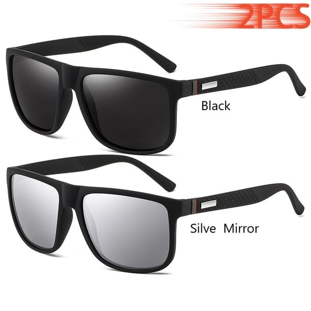 Typpkmm Fashion Vintage Square Sunglasses Men Women Brand Designer Men'S Sun Glasses Driving Fishing Uv400 Eyewear Man
