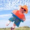 thumbnail image 4 of In the Breeze 4706 — Float Man With Cigar Wind Friend, Hanging Summer Patio Novelty Windsock, 4 of 7