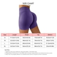 thumbnail image 5 of Pantalones cortos de yoga de cintura alta para mujer, control de barriga, pantalones cortos atléticos sin costuras para gimnasio en casa, correr, entrenamiento Lyons Blue S, 5 of 5