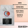 thumbnail image 2 of Don't Forget to Look at the Moon - Roasted by Little Waves Coffee - Whole Bean Coffee - 12 Ounce Bag, 2 of 5