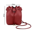thumbnail image 2 of Bienvenido Bolso tipo cubo para mujer y bolso con flecos, bolso tipo cubo con cuerda, bolso cruzado de un solo hombro a la moda, bolso cruzado novedoso, 2 of 5