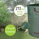 thumbnail image 3 of Saco De Jardín Con Capacidad De 500 Litros - Paquete De 2 I Saco De Basura De Jardín Fuerte De 150g/m Con Fondo Doble Reforzado I Plegable Con 4 H Extra Fuertes kaili Sencillez, 3 of 5