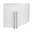 thumbnail image 5 of Modern Glass Sconce Two-Light Brushed Nickel Wall Sconce, 5 of 12