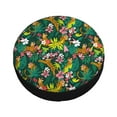 thumbnail image 3 of Gaeub Cute Tribal Leopards 14-17in Tire Cover, Spare Tire Cover, for Camper Caravan, Trailer, Car, Truck, SUV, Jeep - 16 inch, 3 of 9
