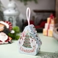 thumbnail image 2 of putnchl Christmas Tin Box, Metal Cookie Tins With Lids, Xmas Card Tin Box, Candy Storage Containers House Shaped For Gift Giving Holiday Party Gift Box, 2 of 3