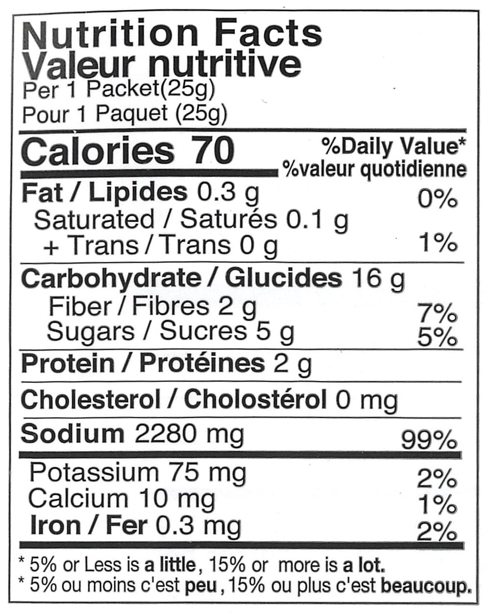 KKM MÉLANGE DE SOUPE INSTANÉE - ÉPICE & AIGRE 25g