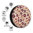 thumbnail image 2 of Kdxio rock music Skull record for Tire Cover Wheel Protectors Tyre Covers Weatherproof Wheel Covers Universal Fit for Trailer Rv SUV Truck Camper Travel Trailers 15 inch, 2 of 5