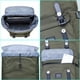 thumbnail image 3 of Mochila de viaje escolar KAUKKO para universidad flexible con portátil para 15 ", 22L (Nylon/ Negro) KAUKKO EP5-3-armygreen, 3 of 5