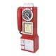 thumbnail image 1 of Modelo de teléfono decorativo retro a la moda vintage para bar (rojo), 1 of 9