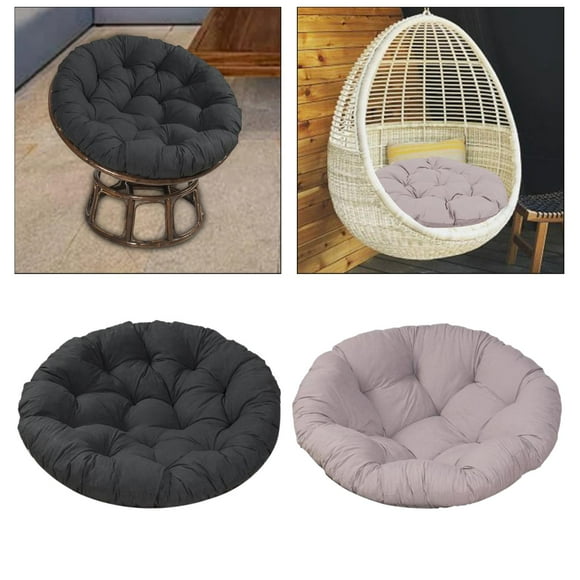 2 pieces Outdoor Seat Cushion Chair Pads for Rocking Chair Garden Egg Chair Macarena Cojín de asiento de columpio