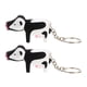 thumbnail image 1 of ColoMX 2 llaveros con linterna de animales - Llaveros LED con sonido y linterna, juguetes creativos para niños, recuerdos de fiesta de vaca para mujeres y hombres, color blanco, 1 of 7