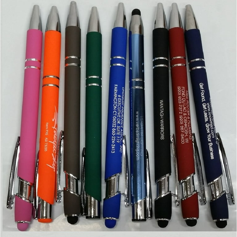 Harloon 250 Pcs Misprint Pens Bulk Retractable Ballpoint Pen 1.0