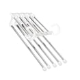 thumbnail image 2 of Portable Clothes Hanger Multifunctional Pants Rack Stainless Steel Trousers Holder Clothes Organizer Storage Rod, 2 of 8