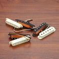 thumbnail image 3 of Tignapoo Vintage Tone Alnico V Single Coil Guitar Pickups - Aged White Cover, 52mm Pole Spacing, Reverse Wound Middle Pickup for Hum Cancelling, Fits Neck/Middle/Bridge Positions, 3 of 6