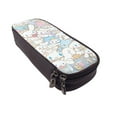 thumbnail image 5 of Cinnamoroll Pencil Case Leather Holder Office Buggy Pouch Zipper Pen Stationery Bags, 5 of 6