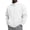 White_005, variant on Mens Zip Up Sweatshirt Mock Neck Track Jacket Lightweight Fleece Full Zip No Hood Athletic Casual Long Sleeve shirts with Pocket Pink S