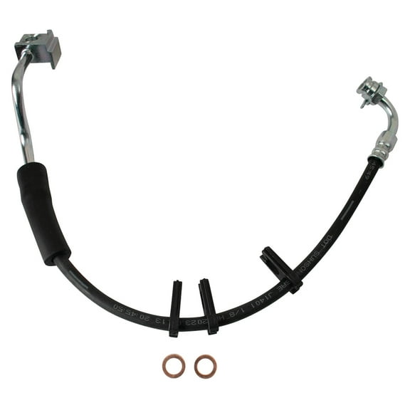 TRQ Front Right Brake Hose BLA61555 Fits Select 2003-2003 Ford E-150 , 2003-2003 Ford E-150 Club Wagon , 1994-2002 Ford E-150 Econoline , 1994-2002 Ford E-150 Econoline Club Wagon
