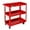 Red, variant on TUFFIOM 3 Tier Rolling Tool Cart, 330lbs Capacity Steel Service Utility Cart Storage Organizer
