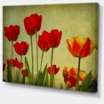 thumbnail image 2 of Fond de Fleurs Grunge - Impression d'Art Floral sur Toile, 2 of 3