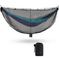 thumbnail image 2 of Portable Hammock Bug Net Mosquito Net Net Cover Camping Yard Outdoor Swing Tent, 2 of 9